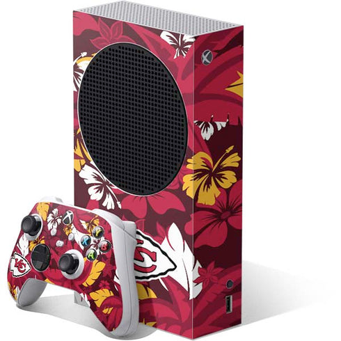 NFL Kansas City Chiefs Tropical Print Xbox Series S Bundle Skin