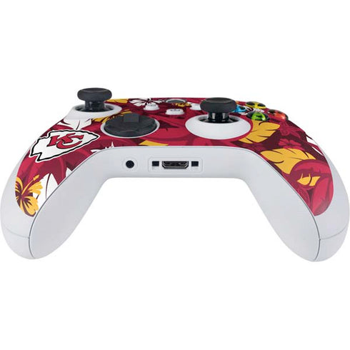 NFL Kansas City Chiefs Tropical Print Xbox Series S Controller Skin