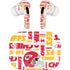 NFL Kansas City Chiefs White Blast AirPods Pro 2nd Gen Skin