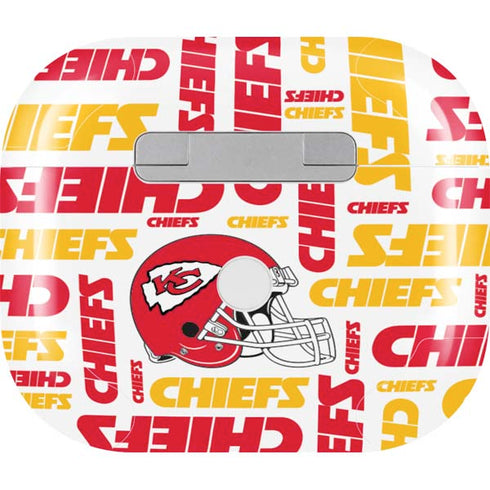 NFL Kansas City Chiefs White Blast Apple AirPods (3rd Gen 2021) Skin