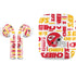 NFL Kansas City Chiefs White Blast Apple AirPods Skin