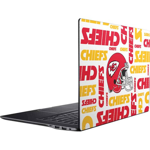 NFL Kansas City Chiefs White Blast Ativ Book 9 (15.6in 2014) Skin
