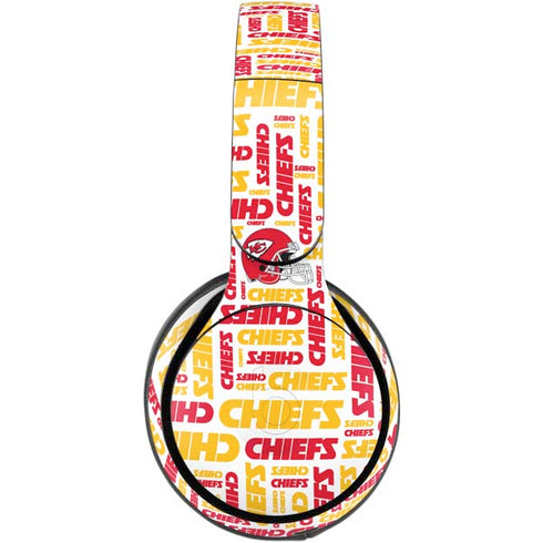 NFL Kansas City Chiefs White Blast Beats Solo Pro Skin