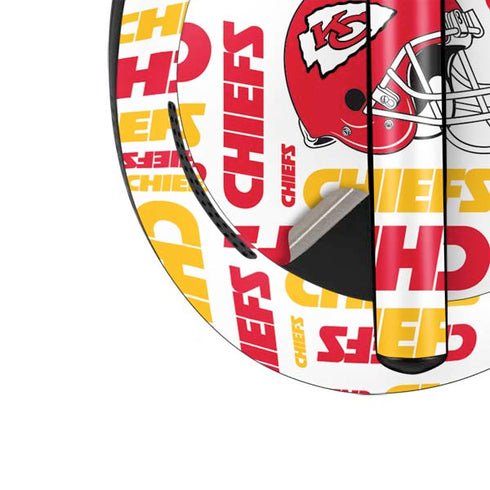 NFL Kansas City Chiefs White Blast Bose Noise Cancelling Headphones 700 Skin