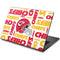 NFL Kansas City Chiefs White Blast Dell Chromebook Skin