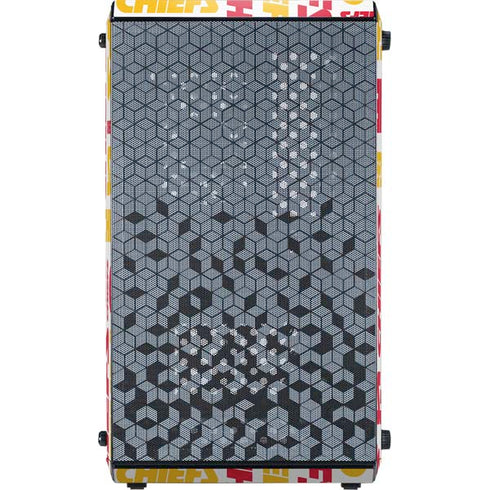 NFL Kansas City Chiefs White Blast Cooler Master MasterBox Q300L Mini Tower Skin