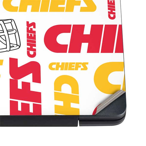NFL Kansas City Chiefs White Blast Dell Vostro Skin