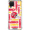 NFL Kansas City Chiefs White Blast Galaxy A12 Clear Case