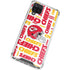 NFL Kansas City Chiefs White Blast Galaxy A12 Clear Case