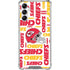 NFL Kansas City Chiefs White Blast Galaxy A14 5G Clear Case