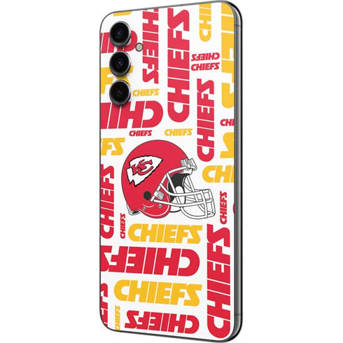 NFL Kansas City Chiefs White Blast Galaxy A14 5G Skin