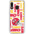 NFL Kansas City Chiefs White Blast Galaxy A20 Clear Case