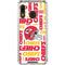 NFL Kansas City Chiefs White Blast Galaxy A30 Clear Case
