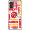 NFL Kansas City Chiefs White Blast Galaxy A32 5G Clear Case