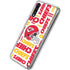 NFL Kansas City Chiefs White Blast Galaxy A50 Clear Case