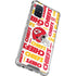 NFL Kansas City Chiefs White Blast Galaxy A51 5G Clear Case