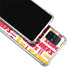 NFL Kansas City Chiefs White Blast Galaxy A71 5G Clear Case