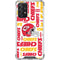 NFL Kansas City Chiefs White Blast Galaxy A72 5G Clear Case