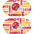 NFL Kansas City Chiefs White Blast Galaxy Buds Plus Skin
