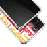 NFL Kansas City Chiefs White Blast Galaxy S22 Plus Clear Case