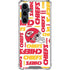 NFL Kansas City Chiefs White Blast Galaxy S23 FE Clear Case