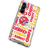 NFL Kansas City Chiefs White Blast Galaxy S23 FE Clear Case