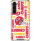 NFL Kansas City Chiefs White Blast Galaxy S23 Plus Clear Case
