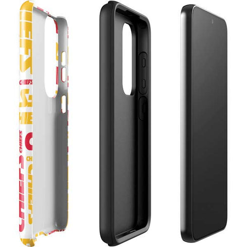 NFL Kansas City Chiefs White Blast Galaxy S23 Pro Case