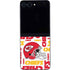 NFL Kansas City Chiefs White Blast Galaxy Z Flip5 5G Skin