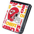 NFL Kansas City Chiefs White Blast Galaxy Z Flip5 5G Skin