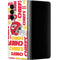 NFL Kansas City Chiefs White Blast Galaxy Z Fold4 5G Skin