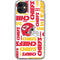 NFL Kansas City Chiefs White Blast iPhone 11 Clear Case