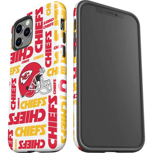 NFL Kansas City Chiefs White Blast iPhone 12 Pro Impact Case