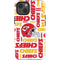NFL Kansas City Chiefs White Blast iPhone 13 Impact Case