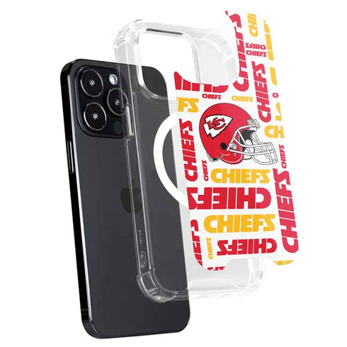 NFL Kansas City Chiefs White Blast iPhone 13 Pro MagSafe Case