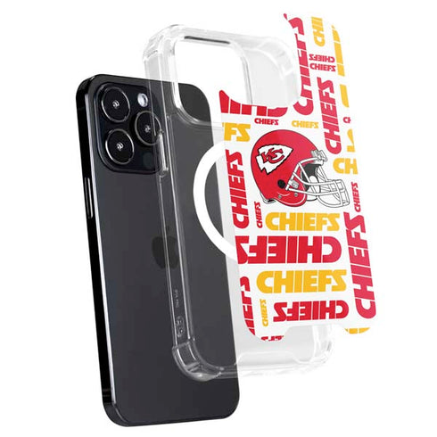 NFL Kansas City Chiefs White Blast iPhone 13 Pro Max MagSafe Case
