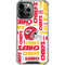 NFL Kansas City Chiefs White Blast iPhone 15 Pro Max Clear Case