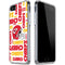 NFL Kansas City Chiefs White Blast iPhone SE (2nd & 3rd Gen) Clear Case