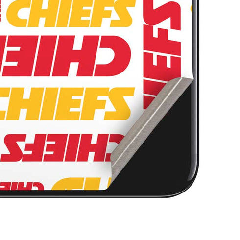 NFL Kansas City Chiefs White Blast iPhone SE (2nd & 3rd Gen) Skin