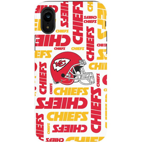 NFL Kansas City Chiefs White Blast iPhone XR Pro Case