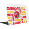 NFL Kansas City Chiefs White Blast MacBook Air 15in (2023-2025) Case plus Skin