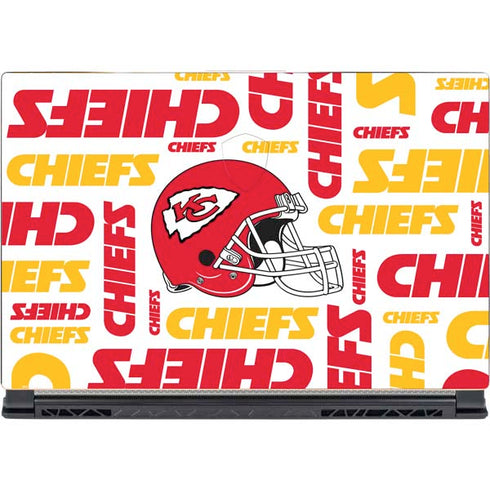 NFL Kansas City Chiefs White Blast MSI GS65 Stealth Laptop Skin