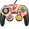 NFL Kansas City Chiefs White Blast Nintendo GameCube Controller Skin