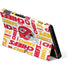 NFL Kansas City Chiefs White Blast Nintendo Switch OLED (2021) Skin