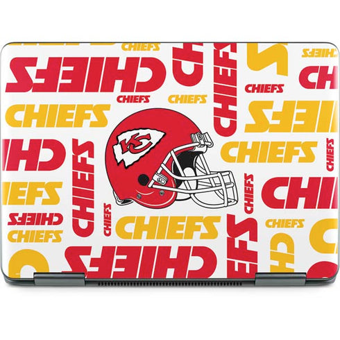 NFL Kansas City Chiefs White Blast Notebook 9 Pro 13in (2017) Skin