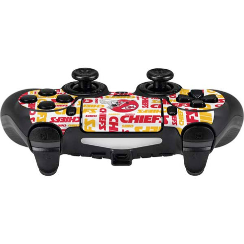 NFL Kansas City Chiefs White Blast PS4/PC SCUF Impact Controller Skin