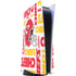 NFL Kansas City Chiefs White Blast PS5 Console Skin