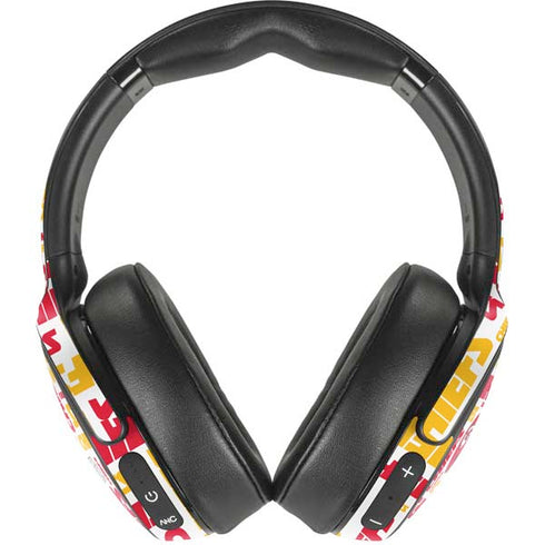 NFL Kansas City Chiefs White Blast Skullcandy Venue Skin