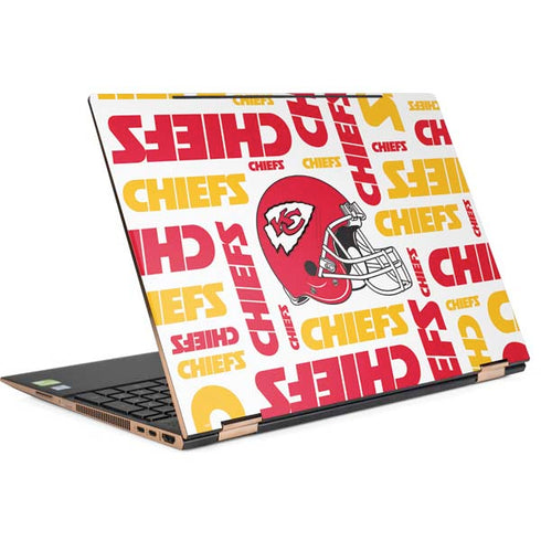 NFL Kansas City Chiefs White Blast HP Spectre Skin