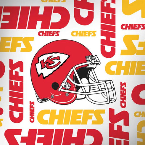 NFL Kansas City Chiefs White Blast Surface Book 2 13.5in Skin